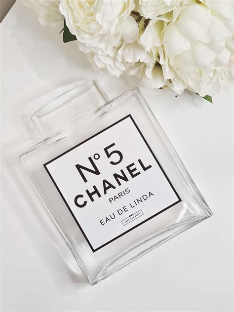 chanel bottle flower vase|Chanel perfume vase.